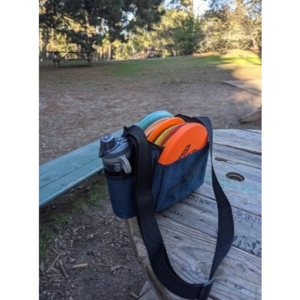 Cadet Disc Golf Shoulder Bag, Sling Disc Golf Bag, Frisbee Golf Discs Set